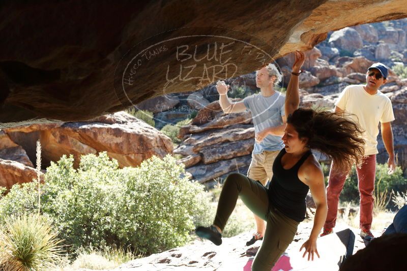 Bouldering in Hueco Tanks on 11/03/2018 with Blue Lizard Climbing and Yoga

Filename: SRM_20181103_1023043.jpg
Aperture: f/5.6
Shutter Speed: 1/400
Body: Canon EOS-1D Mark II
Lens: Canon EF 50mm f/1.8 II