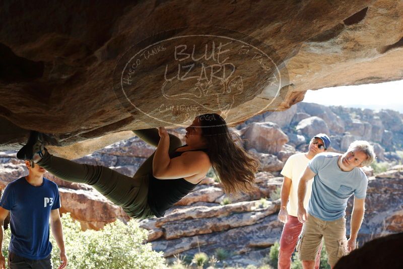 Bouldering in Hueco Tanks on 11/03/2018 with Blue Lizard Climbing and Yoga

Filename: SRM_20181103_1030593.jpg
Aperture: f/5.6
Shutter Speed: 1/500
Body: Canon EOS-1D Mark II
Lens: Canon EF 50mm f/1.8 II