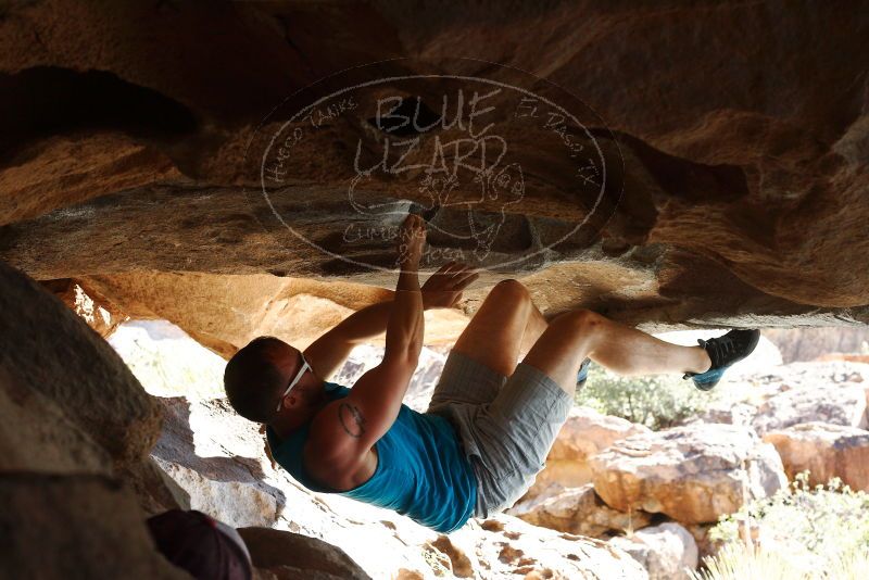 Bouldering in Hueco Tanks on 11/03/2018 with Blue Lizard Climbing and Yoga

Filename: SRM_20181103_1036520.jpg
Aperture: f/5.6
Shutter Speed: 1/250
Body: Canon EOS-1D Mark II
Lens: Canon EF 50mm f/1.8 II