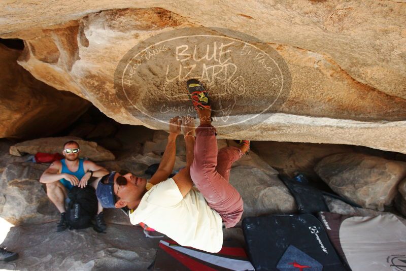 Bouldering in Hueco Tanks on 11/03/2018 with Blue Lizard Climbing and Yoga

Filename: SRM_20181103_1046412.jpg
Aperture: f/5.6
Shutter Speed: 1/500
Body: Canon EOS-1D Mark II
Lens: Canon EF 16-35mm f/2.8 L