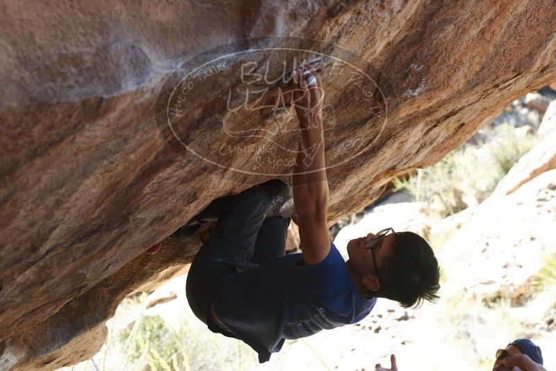 Bouldering in Hueco Tanks on 11/03/2018 with Blue Lizard Climbing and Yoga

Filename: SRM_20181103_1204010.jpg
Aperture: f/4.0
Shutter Speed: 1/800
Body: Canon EOS-1D Mark II
Lens: Canon EF 50mm f/1.8 II