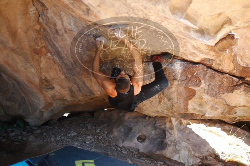 Bouldering in Hueco Tanks on 11/03/2018 with Blue Lizard Climbing and Yoga

Filename: SRM_20181103_1214240.jpg
Aperture: f/2.0
Shutter Speed: 1/1250
Body: Canon EOS-1D Mark II
Lens: Canon EF 50mm f/1.8 II