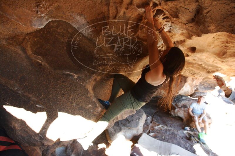 Bouldering in Hueco Tanks on 11/03/2018 with Blue Lizard Climbing and Yoga

Filename: SRM_20181103_1450350.jpg
Aperture: f/4.0
Shutter Speed: 1/400
Body: Canon EOS-1D Mark II
Lens: Canon EF 16-35mm f/2.8 L