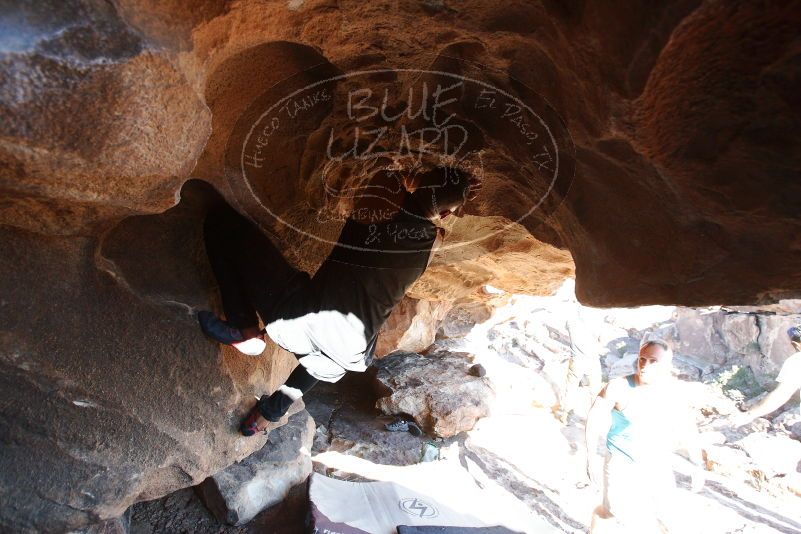 Bouldering in Hueco Tanks on 11/03/2018 with Blue Lizard Climbing and Yoga

Filename: SRM_20181103_1529070.jpg
Aperture: f/4.0
Shutter Speed: 1/400
Body: Canon EOS-1D Mark II
Lens: Canon EF 16-35mm f/2.8 L