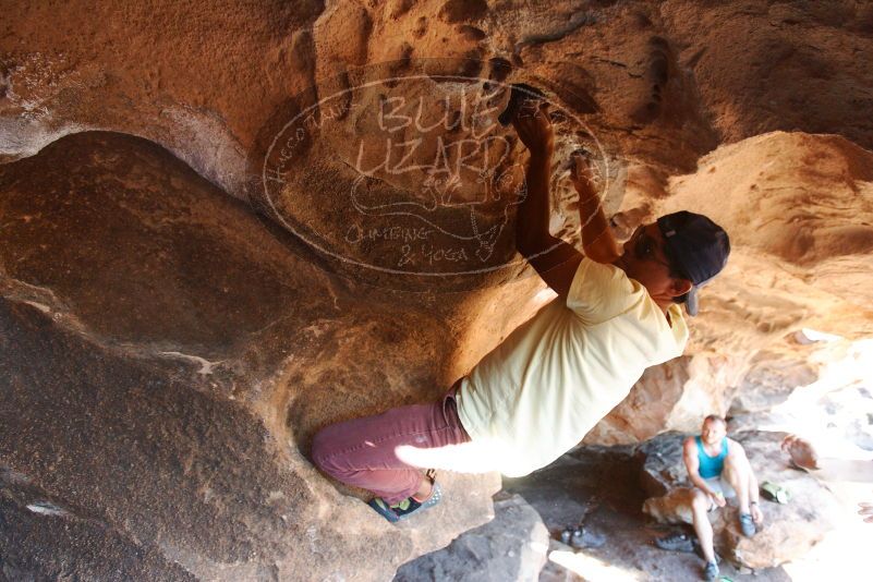 Bouldering in Hueco Tanks on 11/03/2018 with Blue Lizard Climbing and Yoga

Filename: SRM_20181103_1535540.jpg
Aperture: f/4.0
Shutter Speed: 1/200
Body: Canon EOS-1D Mark II
Lens: Canon EF 16-35mm f/2.8 L