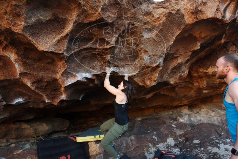 Bouldering in Hueco Tanks on 11/03/2018 with Blue Lizard Climbing and Yoga

Filename: SRM_20181103_1647310.jpg
Aperture: f/5.0
Shutter Speed: 1/250
Body: Canon EOS-1D Mark II
Lens: Canon EF 16-35mm f/2.8 L