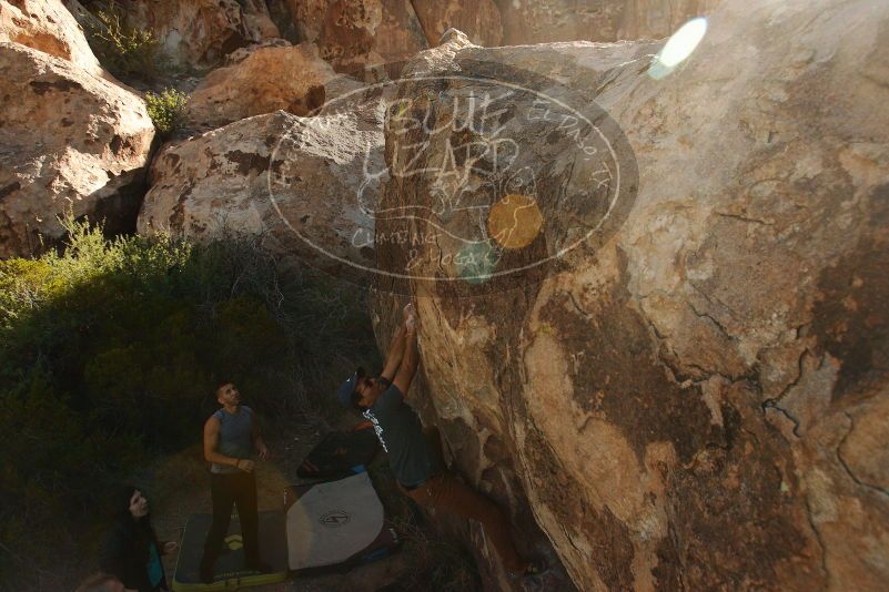 Bouldering in Hueco Tanks on 11/04/2018 with Blue Lizard Climbing and Yoga

Filename: SRM_20181104_1039400.jpg
Aperture: f/5.6
Shutter Speed: 1/1600
Body: Canon EOS-1D Mark II
Lens: Canon EF 16-35mm f/2.8 L