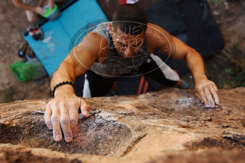 Bouldering in Hueco Tanks on 11/04/2018 with Blue Lizard Climbing and Yoga

Filename: SRM_20181104_1054230.jpg
Aperture: f/4.0
Shutter Speed: 1/400
Body: Canon EOS-1D Mark II
Lens: Canon EF 16-35mm f/2.8 L