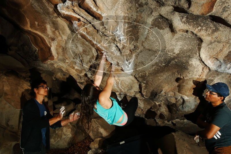 Bouldering in Hueco Tanks on 11/04/2018 with Blue Lizard Climbing and Yoga

Filename: SRM_20181104_1234530.jpg
Aperture: f/8.0
Shutter Speed: 1/250
Body: Canon EOS-1D Mark II
Lens: Canon EF 16-35mm f/2.8 L