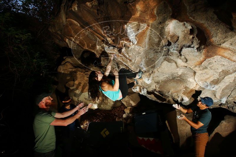 Bouldering in Hueco Tanks on 11/04/2018 with Blue Lizard Climbing and Yoga

Filename: SRM_20181104_1235050.jpg
Aperture: f/8.0
Shutter Speed: 1/250
Body: Canon EOS-1D Mark II
Lens: Canon EF 16-35mm f/2.8 L