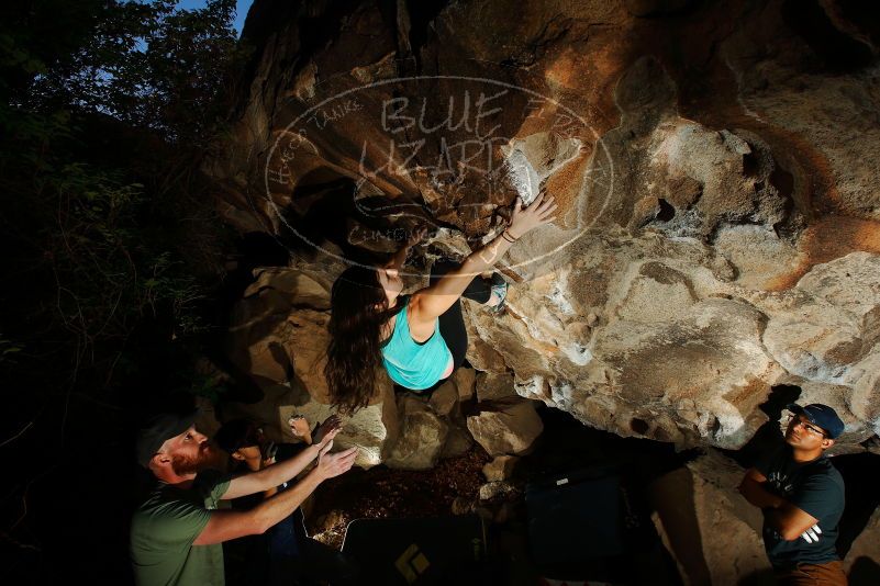 Bouldering in Hueco Tanks on 11/04/2018 with Blue Lizard Climbing and Yoga

Filename: SRM_20181104_1235150.jpg
Aperture: f/8.0
Shutter Speed: 1/250
Body: Canon EOS-1D Mark II
Lens: Canon EF 16-35mm f/2.8 L