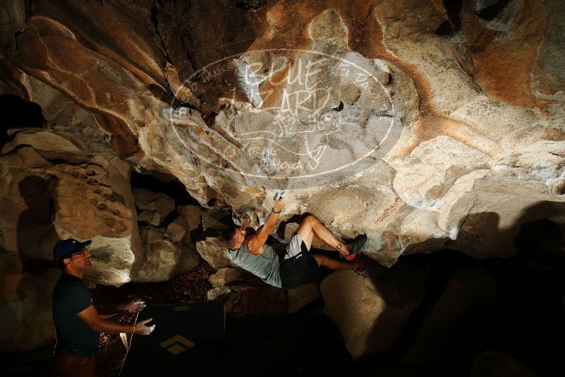 Bouldering in Hueco Tanks on 11/04/2018 with Blue Lizard Climbing and Yoga

Filename: SRM_20181104_1250550.jpg
Aperture: f/8.0
Shutter Speed: 1/250
Body: Canon EOS-1D Mark II
Lens: Canon EF 16-35mm f/2.8 L