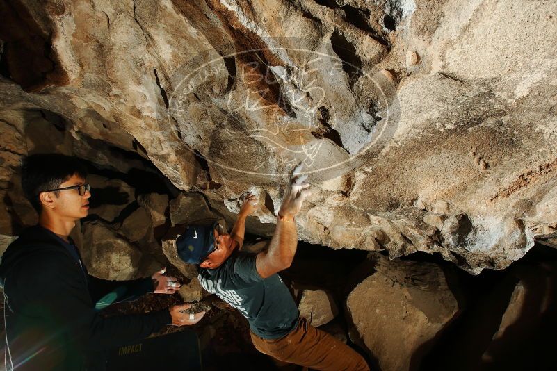 Bouldering in Hueco Tanks on 11/04/2018 with Blue Lizard Climbing and Yoga

Filename: SRM_20181104_1254460.jpg
Aperture: f/8.0
Shutter Speed: 1/250
Body: Canon EOS-1D Mark II
Lens: Canon EF 16-35mm f/2.8 L