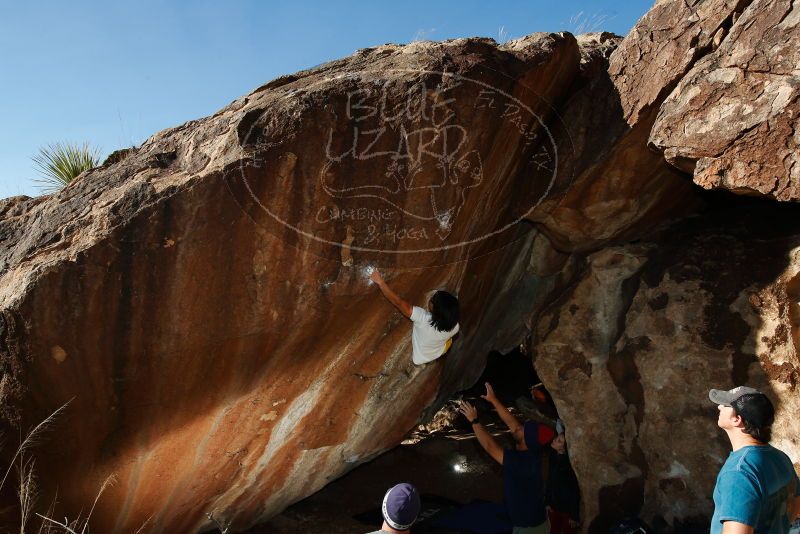 Bouldering in Hueco Tanks on 11/10/2018 with Blue Lizard Climbing and Yoga

Filename: SRM_20181110_1553410.jpg
Aperture: f/9.0
Shutter Speed: 1/250
Body: Canon EOS-1D Mark II
Lens: Canon EF 16-35mm f/2.8 L