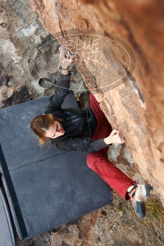 Bouldering in Hueco Tanks on 11/10/2018 with Blue Lizard Climbing and Yoga

Filename: SRM_20181110_1721120.jpg
Aperture: f/3.5
Shutter Speed: 1/320
Body: Canon EOS-1D Mark II
Lens: Canon EF 16-35mm f/2.8 L