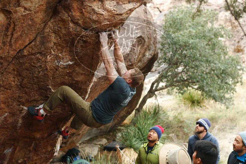 Bouldering in Hueco Tanks on 11/10/2018 with Blue Lizard Climbing and Yoga

Filename: SRM_20181110_1154260.jpg
Aperture: f/4.0
Shutter Speed: 1/500
Body: Canon EOS-1D Mark II
Lens: Canon EF 50mm f/1.8 II