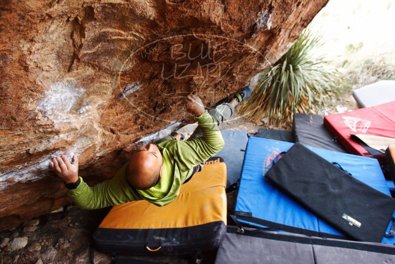 Bouldering in Hueco Tanks on 11/10/2018 with Blue Lizard Climbing and Yoga

Filename: SRM_20181110_1226530.jpg
Aperture: f/4.0
Shutter Speed: 1/320
Body: Canon EOS-1D Mark II
Lens: Canon EF 16-35mm f/2.8 L