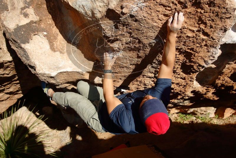 Bouldering in Hueco Tanks on 11/10/2018 with Blue Lizard Climbing and Yoga

Filename: SRM_20181110_1517460.jpg
Aperture: f/8.0
Shutter Speed: 1/400
Body: Canon EOS-1D Mark II
Lens: Canon EF 16-35mm f/2.8 L