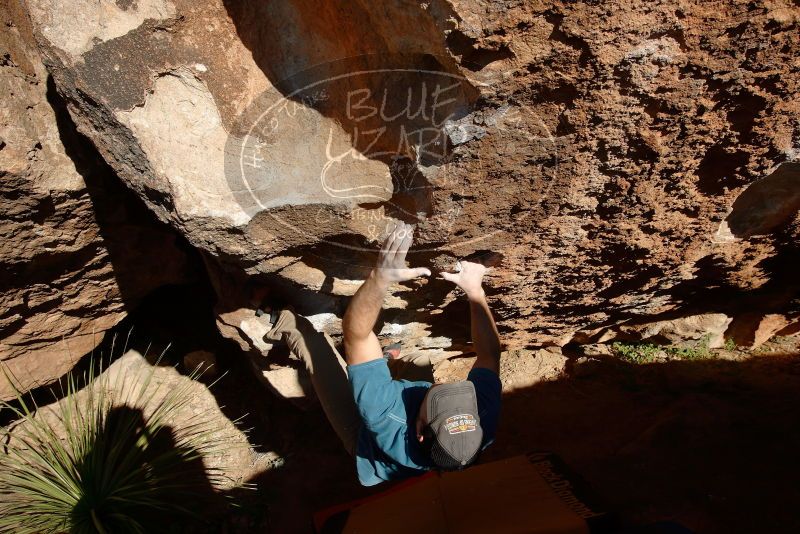 Bouldering in Hueco Tanks on 11/10/2018 with Blue Lizard Climbing and Yoga

Filename: SRM_20181110_1521290.jpg
Aperture: f/8.0
Shutter Speed: 1/400
Body: Canon EOS-1D Mark II
Lens: Canon EF 16-35mm f/2.8 L