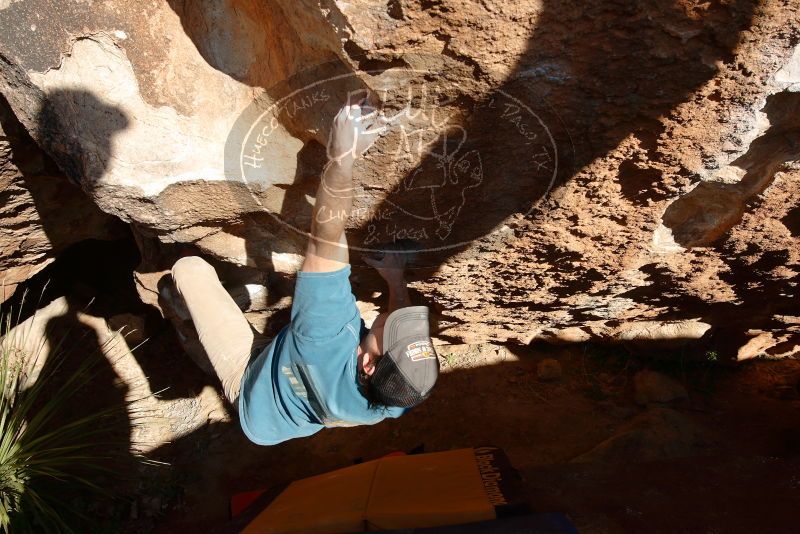 Bouldering in Hueco Tanks on 11/10/2018 with Blue Lizard Climbing and Yoga

Filename: SRM_20181110_1528540.jpg
Aperture: f/8.0
Shutter Speed: 1/250
Body: Canon EOS-1D Mark II
Lens: Canon EF 16-35mm f/2.8 L