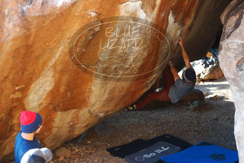 Bouldering in Hueco Tanks on 11/10/2018 with Blue Lizard Climbing and Yoga

Filename: SRM_20181110_1650350.jpg
Aperture: f/2.8
Shutter Speed: 1/400
Body: Canon EOS-1D Mark II
Lens: Canon EF 50mm f/1.8 II