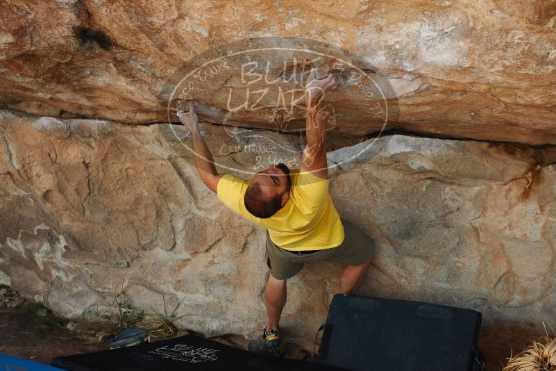 Bouldering in Hueco Tanks on 11/11/2018 with Blue Lizard Climbing and Yoga

Filename: SRM_20181111_1241170.jpg
Aperture: f/4.0
Shutter Speed: 1/500
Body: Canon EOS-1D Mark II
Lens: Canon EF 50mm f/1.8 II