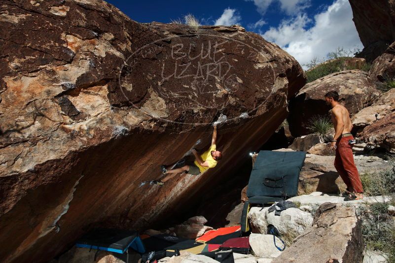 Bouldering in Hueco Tanks on 11/11/2018 with Blue Lizard Climbing and Yoga

Filename: SRM_20181111_1349310.jpg
Aperture: f/8.0
Shutter Speed: 1/250
Body: Canon EOS-1D Mark II
Lens: Canon EF 16-35mm f/2.8 L