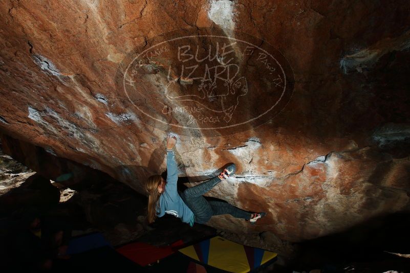 Bouldering in Hueco Tanks on 11/11/2018 with Blue Lizard Climbing and Yoga

Filename: SRM_20181111_1532360.jpg
Aperture: f/9.0
Shutter Speed: 1/250
Body: Canon EOS-1D Mark II
Lens: Canon EF 16-35mm f/2.8 L