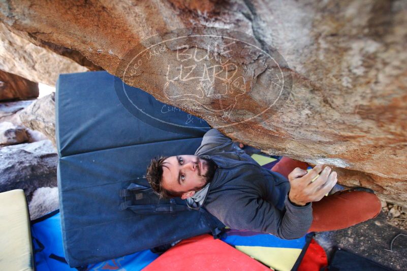 Bouldering in Hueco Tanks on 11/11/2018 with Blue Lizard Climbing and Yoga

Filename: SRM_20181111_1544290.jpg
Aperture: f/2.8
Shutter Speed: 1/250
Body: Canon EOS-1D Mark II
Lens: Canon EF 16-35mm f/2.8 L