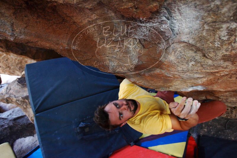 Bouldering in Hueco Tanks on 11/11/2018 with Blue Lizard Climbing and Yoga

Filename: SRM_20181111_1546361.jpg
Aperture: f/4.0
Shutter Speed: 1/200
Body: Canon EOS-1D Mark II
Lens: Canon EF 16-35mm f/2.8 L