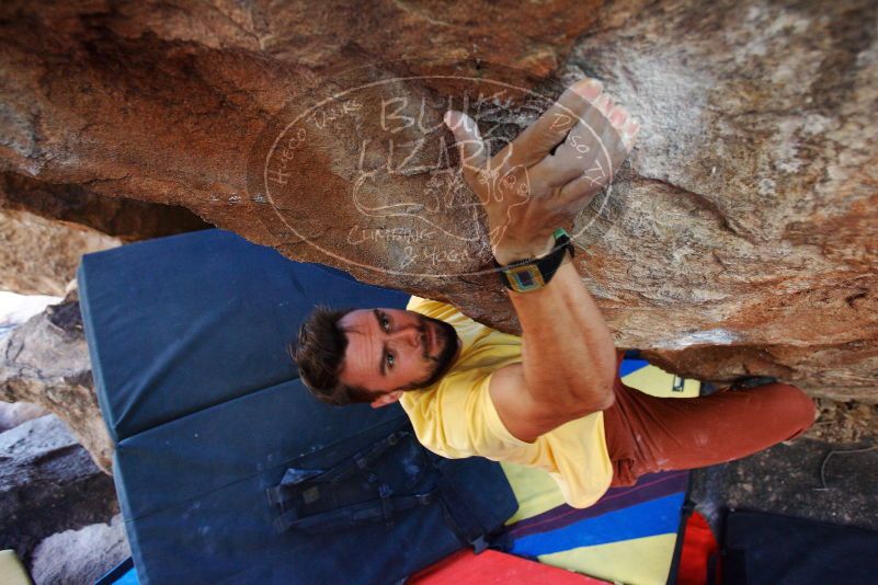 Bouldering in Hueco Tanks on 11/11/2018 with Blue Lizard Climbing and Yoga

Filename: SRM_20181111_1546363.jpg
Aperture: f/4.0
Shutter Speed: 1/200
Body: Canon EOS-1D Mark II
Lens: Canon EF 16-35mm f/2.8 L