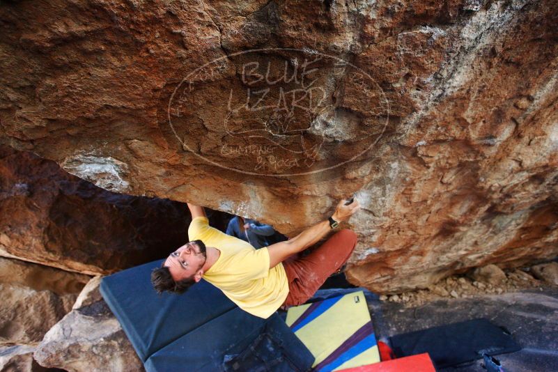 Bouldering in Hueco Tanks on 11/11/2018 with Blue Lizard Climbing and Yoga

Filename: SRM_20181111_1546440.jpg
Aperture: f/4.0
Shutter Speed: 1/200
Body: Canon EOS-1D Mark II
Lens: Canon EF 16-35mm f/2.8 L