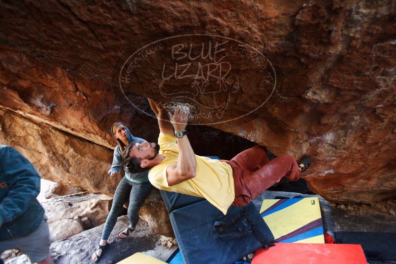 Bouldering in Hueco Tanks on 11/11/2018 with Blue Lizard Climbing and Yoga

Filename: SRM_20181111_1551130.jpg
Aperture: f/2.8
Shutter Speed: 1/100
Body: Canon EOS-1D Mark II
Lens: Canon EF 16-35mm f/2.8 L