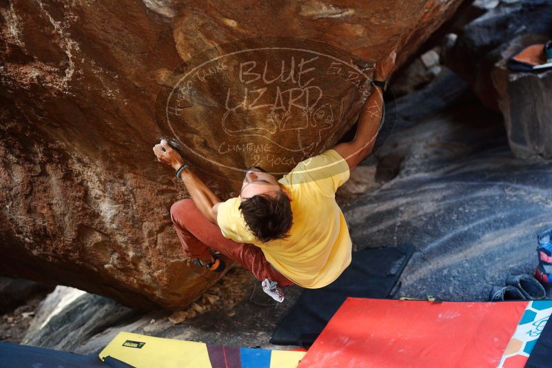 Bouldering in Hueco Tanks on 11/11/2018 with Blue Lizard Climbing and Yoga

Filename: SRM_20181111_1614180.jpg
Aperture: f/2.8
Shutter Speed: 1/250
Body: Canon EOS-1D Mark II
Lens: Canon EF 50mm f/1.8 II