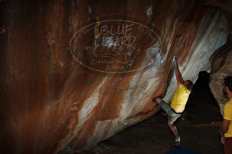 Bouldering in Hueco Tanks on 11/11/2018 with Blue Lizard Climbing and Yoga

Filename: SRM_20181111_1723040.jpg
Aperture: f/8.0
Shutter Speed: 1/250
Body: Canon EOS-1D Mark II
Lens: Canon EF 16-35mm f/2.8 L