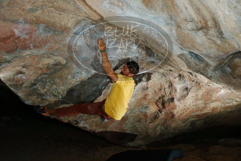 Bouldering in Hueco Tanks on 11/11/2018 with Blue Lizard Climbing and Yoga

Filename: SRM_20181111_1754500.jpg
Aperture: f/8.0
Shutter Speed: 1/250
Body: Canon EOS-1D Mark II
Lens: Canon EF 16-35mm f/2.8 L