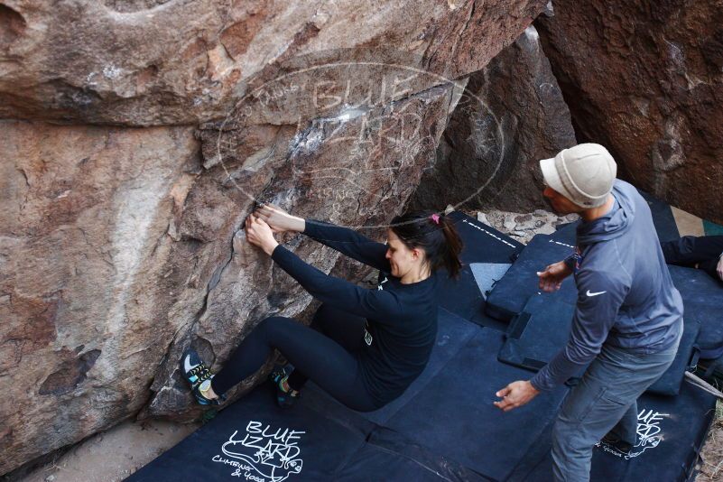 Bouldering in Hueco Tanks on 11/24/2018 with Blue Lizard Climbing and Yoga

Filename: SRM_20181124_1032190.jpg
Aperture: f/3.2
Shutter Speed: 1/250
Body: Canon EOS-1D Mark II
Lens: Canon EF 16-35mm f/2.8 L