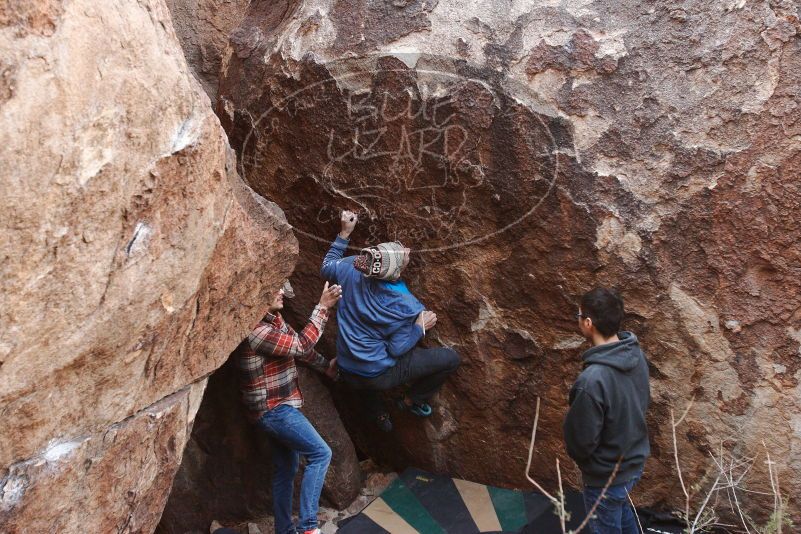 Bouldering in Hueco Tanks on 11/24/2018 with Blue Lizard Climbing and Yoga

Filename: SRM_20181124_1044160.jpg
Aperture: f/4.5
Shutter Speed: 1/250
Body: Canon EOS-1D Mark II
Lens: Canon EF 16-35mm f/2.8 L