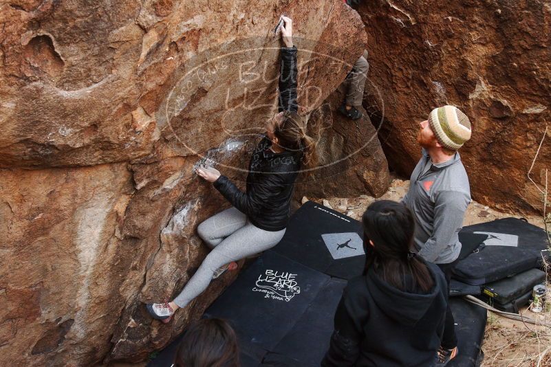 Bouldering in Hueco Tanks on 11/24/2018 with Blue Lizard Climbing and Yoga

Filename: SRM_20181124_1106000.jpg
Aperture: f/5.6
Shutter Speed: 1/200
Body: Canon EOS-1D Mark II
Lens: Canon EF 16-35mm f/2.8 L