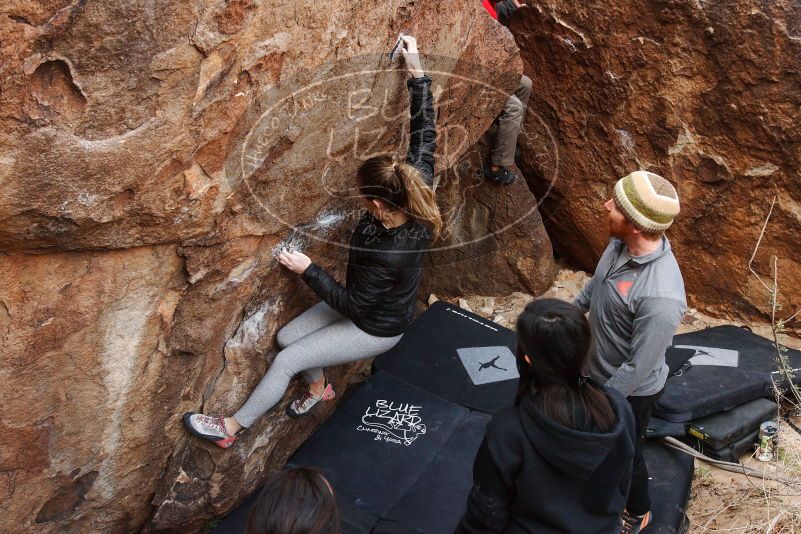 Bouldering in Hueco Tanks on 11/24/2018 with Blue Lizard Climbing and Yoga

Filename: SRM_20181124_1106001.jpg
Aperture: f/5.0
Shutter Speed: 1/200
Body: Canon EOS-1D Mark II
Lens: Canon EF 16-35mm f/2.8 L