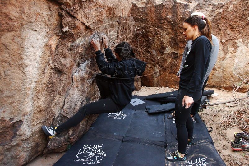 Bouldering in Hueco Tanks on 11/24/2018 with Blue Lizard Climbing and Yoga

Filename: SRM_20181124_1107190.jpg
Aperture: f/3.5
Shutter Speed: 1/200
Body: Canon EOS-1D Mark II
Lens: Canon EF 16-35mm f/2.8 L