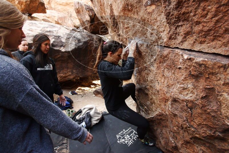 Bouldering in Hueco Tanks on 11/24/2018 with Blue Lizard Climbing and Yoga

Filename: SRM_20181124_1111050.jpg
Aperture: f/4.0
Shutter Speed: 1/250
Body: Canon EOS-1D Mark II
Lens: Canon EF 16-35mm f/2.8 L