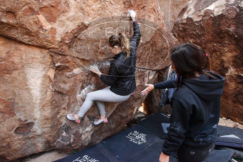 Bouldering in Hueco Tanks on 11/24/2018 with Blue Lizard Climbing and Yoga

Filename: SRM_20181124_1123210.jpg
Aperture: f/4.0
Shutter Speed: 1/250
Body: Canon EOS-1D Mark II
Lens: Canon EF 16-35mm f/2.8 L