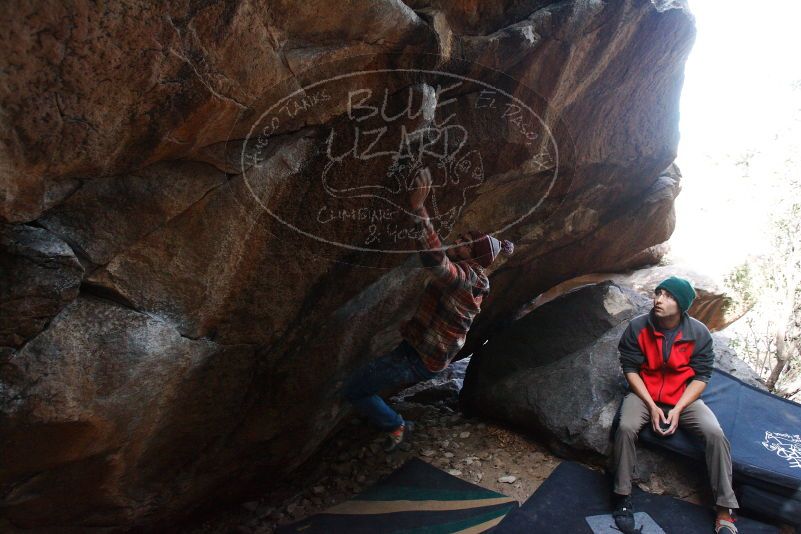 Bouldering in Hueco Tanks on 11/24/2018 with Blue Lizard Climbing and Yoga

Filename: SRM_20181124_1124150.jpg
Aperture: f/4.5
Shutter Speed: 1/250
Body: Canon EOS-1D Mark II
Lens: Canon EF 16-35mm f/2.8 L