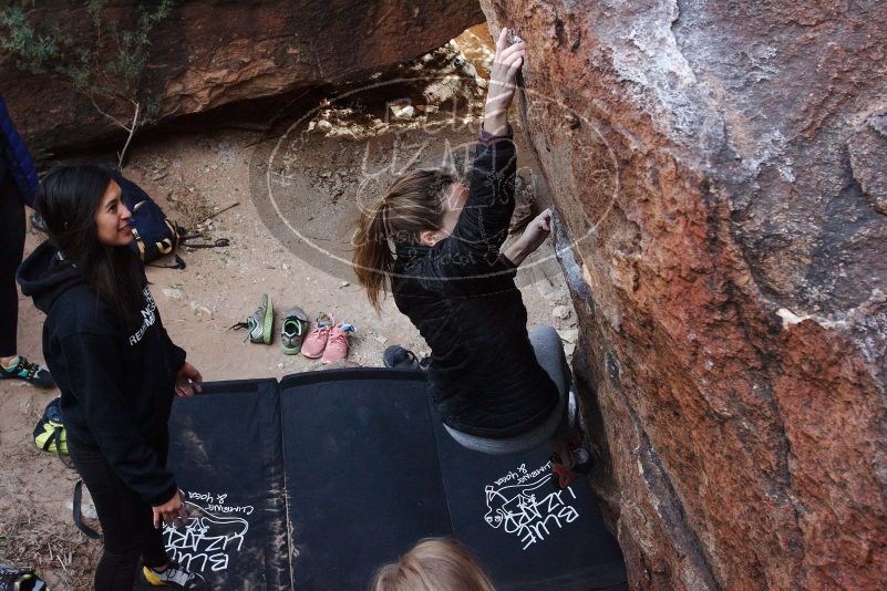 Bouldering in Hueco Tanks on 11/24/2018 with Blue Lizard Climbing and Yoga

Filename: SRM_20181124_1131513.jpg
Aperture: f/8.0
Shutter Speed: 1/250
Body: Canon EOS-1D Mark II
Lens: Canon EF 16-35mm f/2.8 L