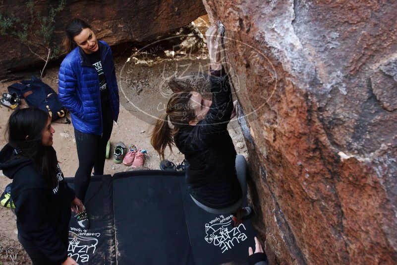 Bouldering in Hueco Tanks on 11/24/2018 with Blue Lizard Climbing and Yoga

Filename: SRM_20181124_1132331.jpg
Aperture: f/5.6
Shutter Speed: 1/250
Body: Canon EOS-1D Mark II
Lens: Canon EF 16-35mm f/2.8 L