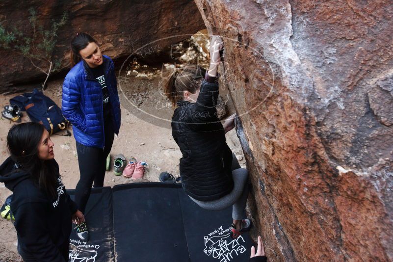 Bouldering in Hueco Tanks on 11/24/2018 with Blue Lizard Climbing and Yoga

Filename: SRM_20181124_1132340.jpg
Aperture: f/5.0
Shutter Speed: 1/250
Body: Canon EOS-1D Mark II
Lens: Canon EF 16-35mm f/2.8 L