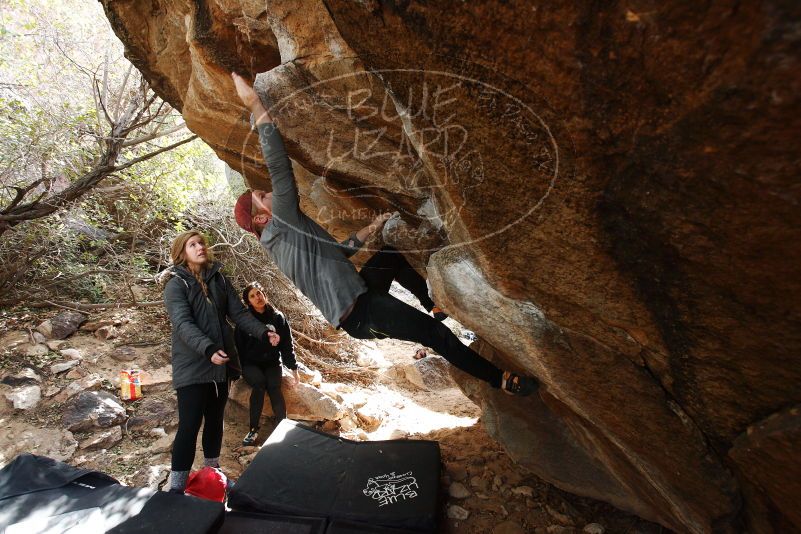 Bouldering in Hueco Tanks on 11/24/2018 with Blue Lizard Climbing and Yoga

Filename: SRM_20181124_1155210.jpg
Aperture: f/4.5
Shutter Speed: 1/250
Body: Canon EOS-1D Mark II
Lens: Canon EF 16-35mm f/2.8 L