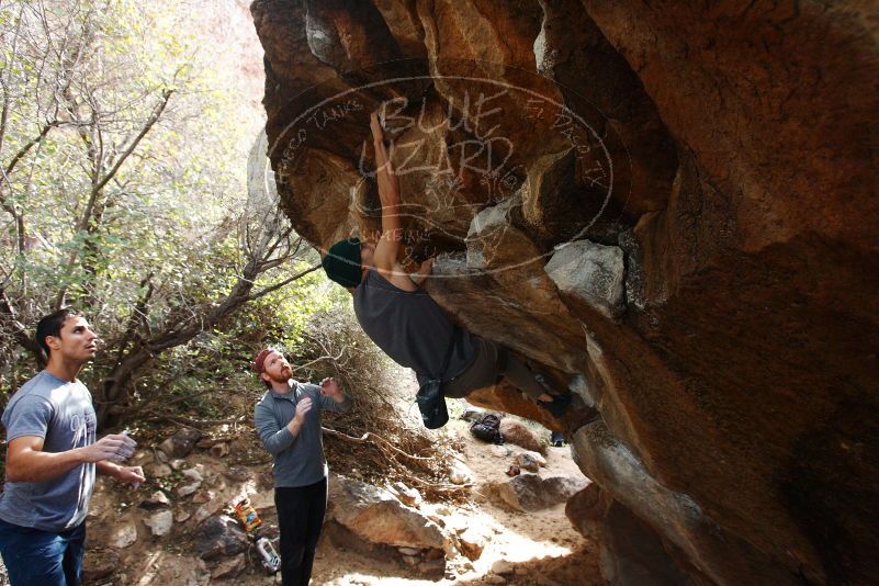 Bouldering in Hueco Tanks on 11/24/2018 with Blue Lizard Climbing and Yoga

Filename: SRM_20181124_1202230.jpg
Aperture: f/5.6
Shutter Speed: 1/250
Body: Canon EOS-1D Mark II
Lens: Canon EF 16-35mm f/2.8 L