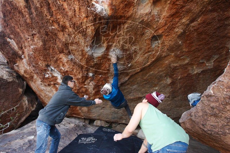 Bouldering in Hueco Tanks on 11/24/2018 with Blue Lizard Climbing and Yoga

Filename: SRM_20181124_1218520.jpg
Aperture: f/5.6
Shutter Speed: 1/320
Body: Canon EOS-1D Mark II
Lens: Canon EF 16-35mm f/2.8 L